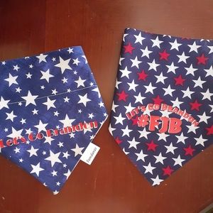 Let's Go Brandon dog bandanas